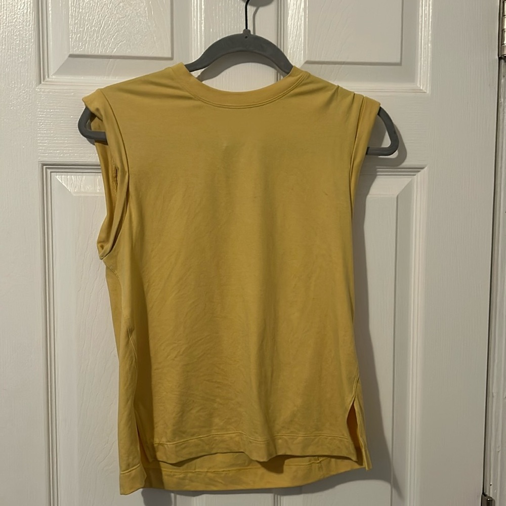 Calia yellow Xsmall tank top